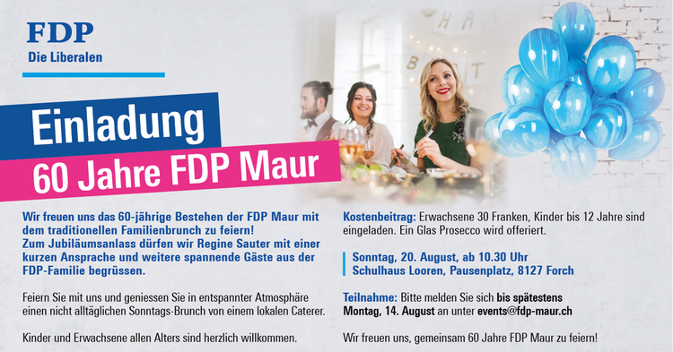 60 Jahre FDP Maur